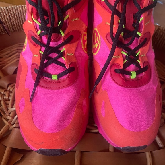 Zumba Fitness Pink and Orange Shoes - Picture 4 of 7